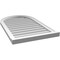 Ekena Millwork Round Top Surface Mount PVC Gable Vent w/ 2"W x 2"P Brickmould Sill Frame, 22"W x 36"H GVPRT22X3603SN - alternate 5